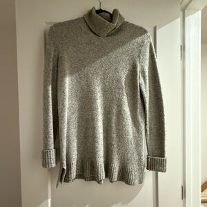J. Crew Gray Turtleneck Sweater